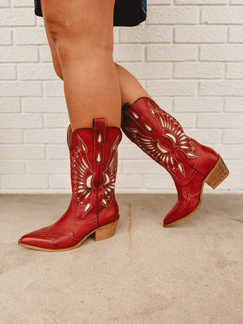 Britney Cut Out Western Boots