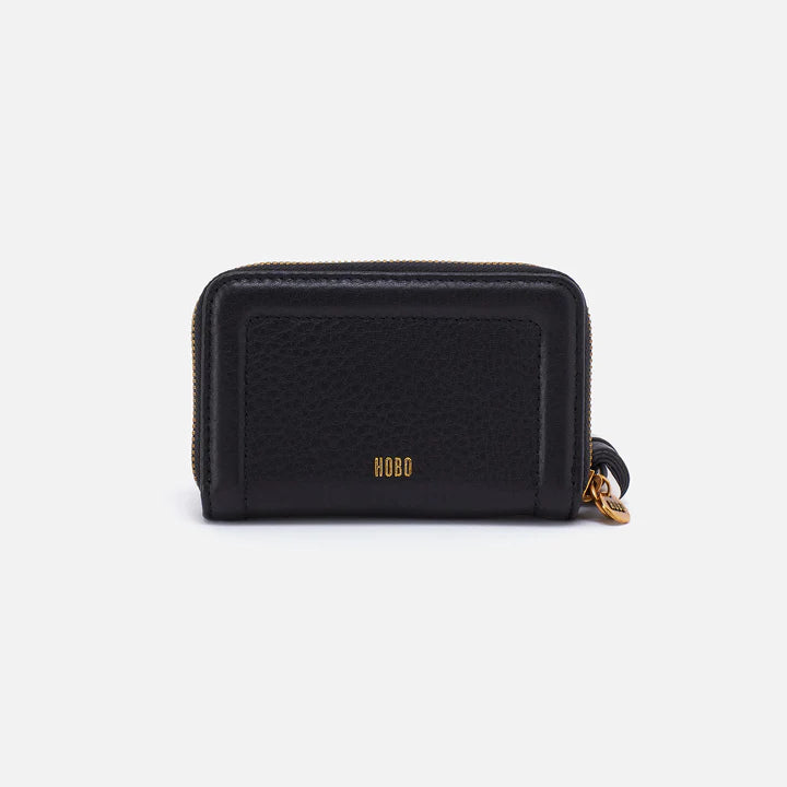 Nila Small Zip Around Wallet- Black