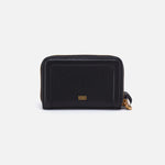 Load image into Gallery viewer, Nila Small Zip Around Wallet- Black
