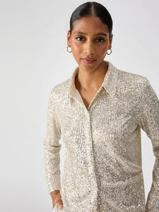 Radiant Sequin Shirt