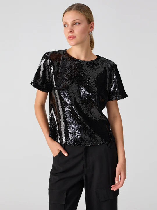 The Perfect Sequin Tee