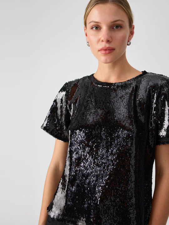 The Perfect Sequin Tee