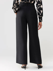 Upright High Rise Trouser Pant Black