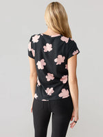 Load image into Gallery viewer, The Perfect Tee Rose Smoke Flower Pop
