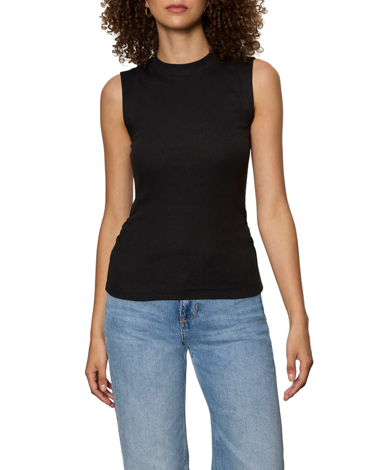 Ribbed Ruched Tank