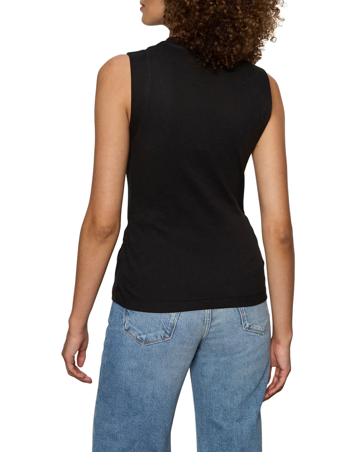 Ribbed Ruched Tank