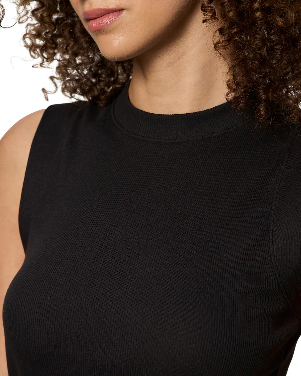 Ribbed Ruched Tank