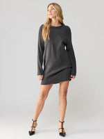 Load image into Gallery viewer, City Girl Sweater Dress Mineral
