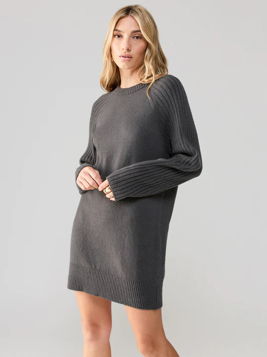 City Girl Sweater Dress Mineral