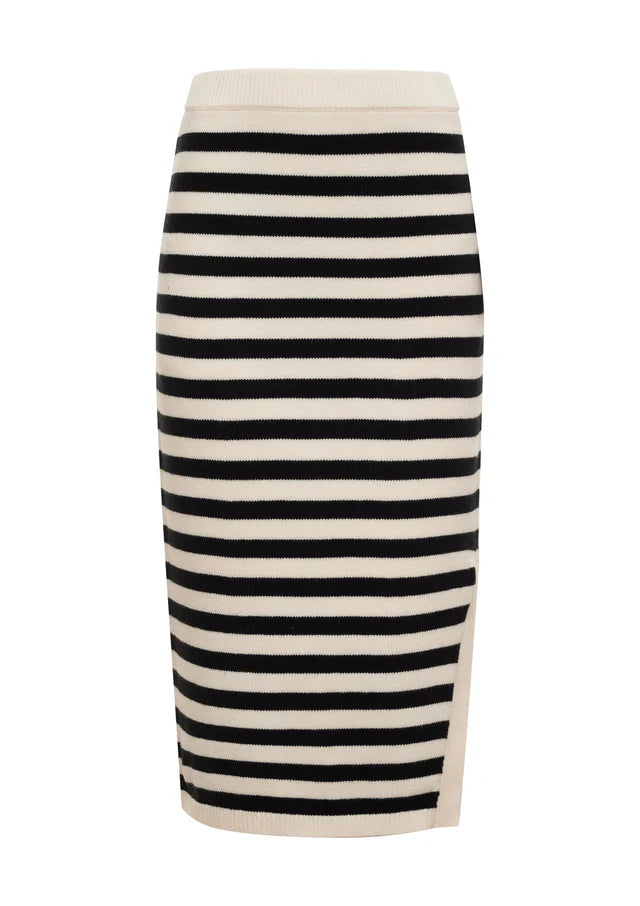 Side Slit Midi Skirt