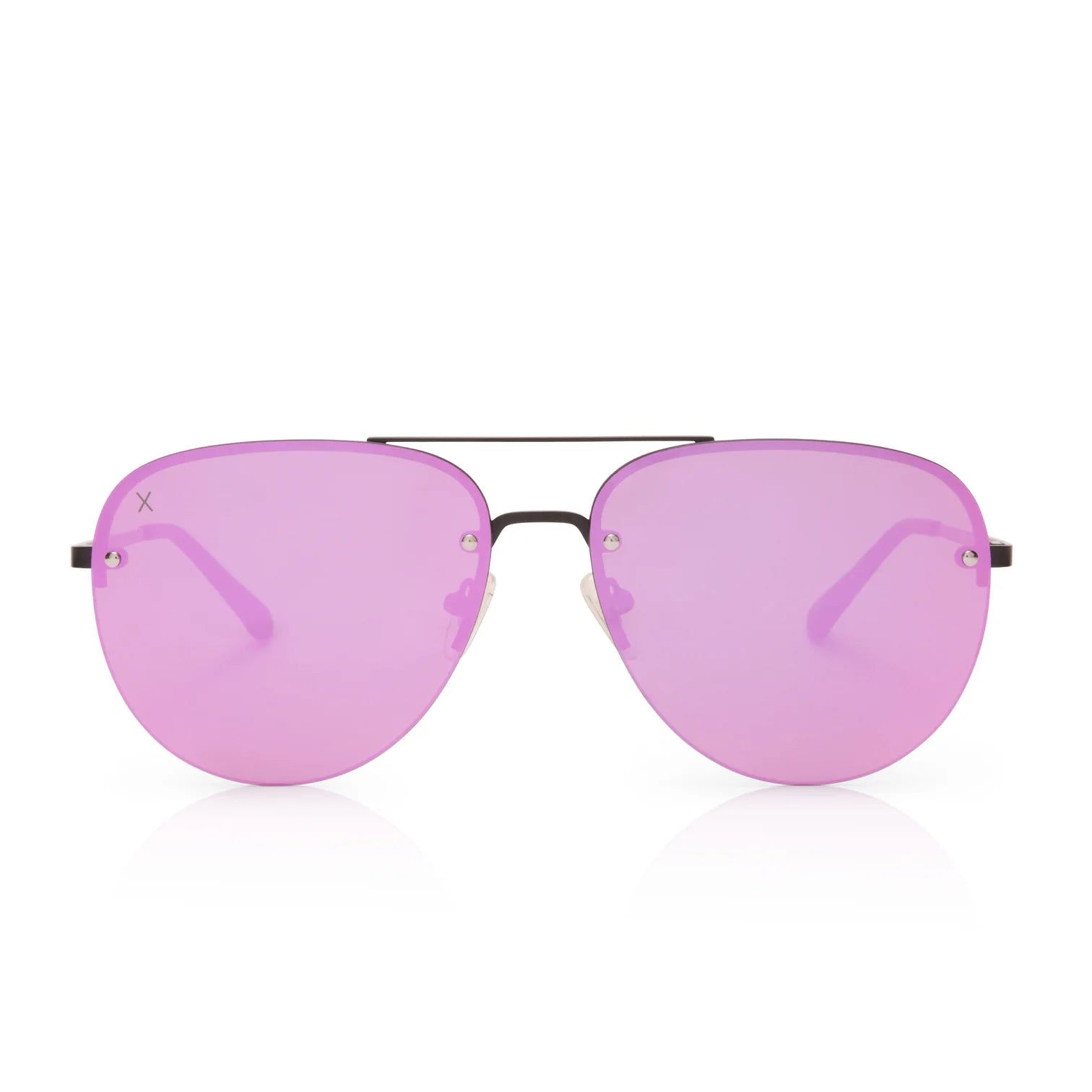 Cienega Pink & Matte Black Sunglasses