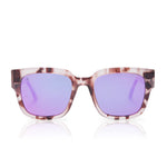 Load image into Gallery viewer, Brea  Light Tortise Pink Mirror Sunglasses
