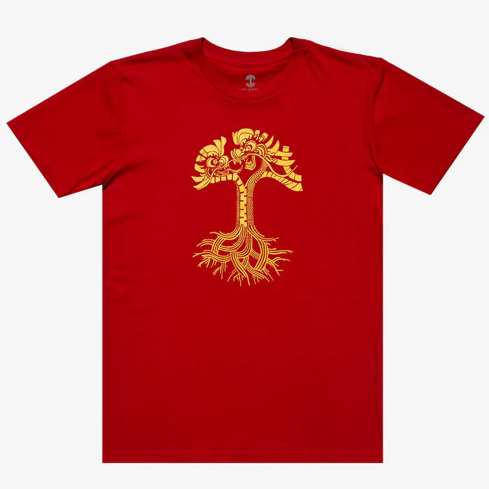 Men's Dragon Power Tee - Red