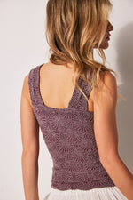 Load image into Gallery viewer, Love Letter Cami Top - Wine
