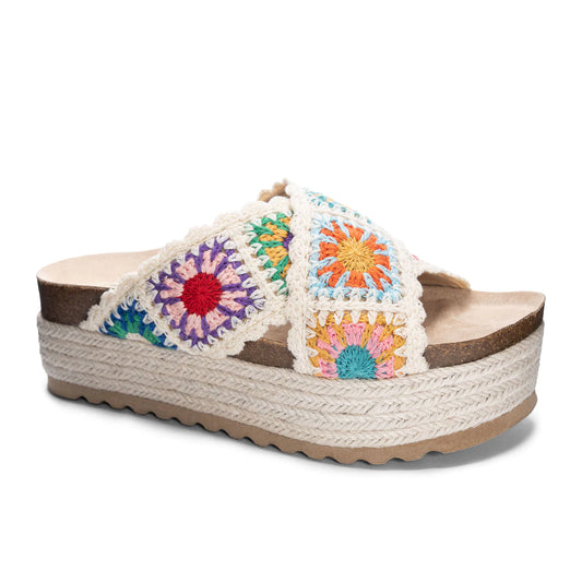 Plays Crochet Sandal