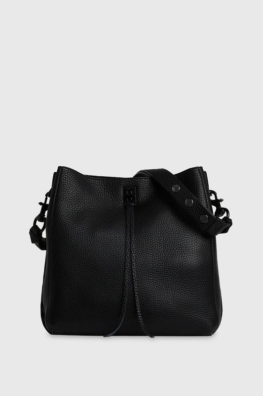 Darren Shoulder Bag - Black Hardware