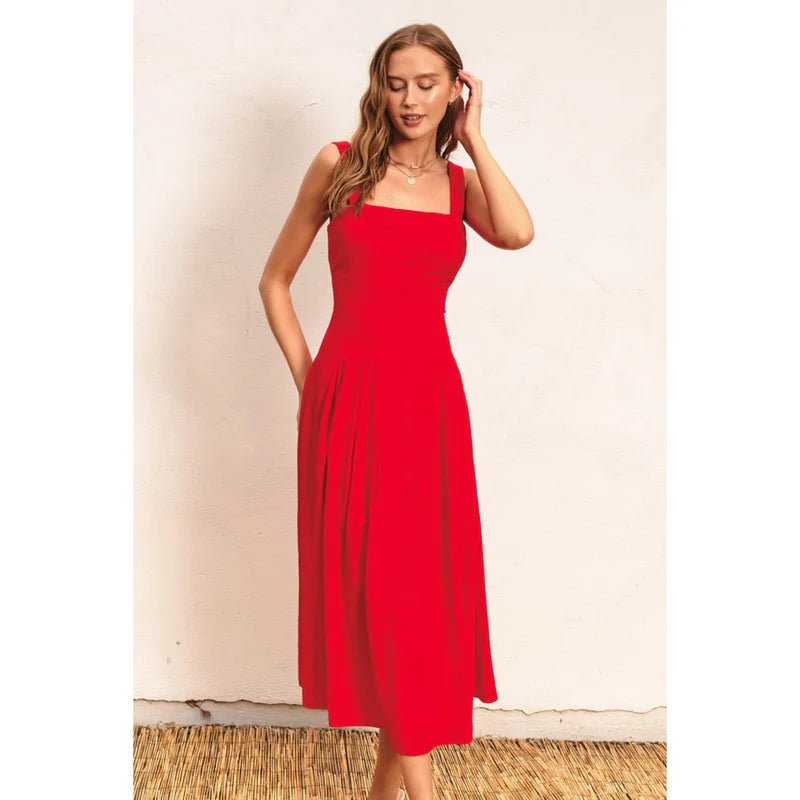 Heaven Sent Seam Detail Maxi Dress