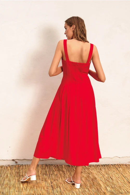 Heaven Sent Seam Detail Maxi Dress