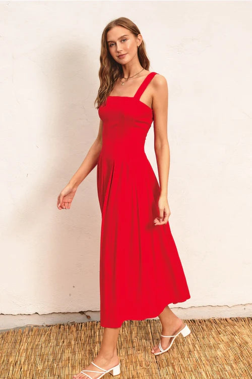 Heaven Sent Seam Detail Maxi Dress