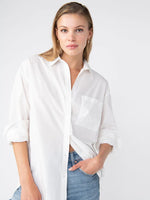 Load image into Gallery viewer, Slit Back Tunic-White
