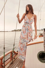 Load image into Gallery viewer, Fantasy Island Paisley Maxi Sundress
