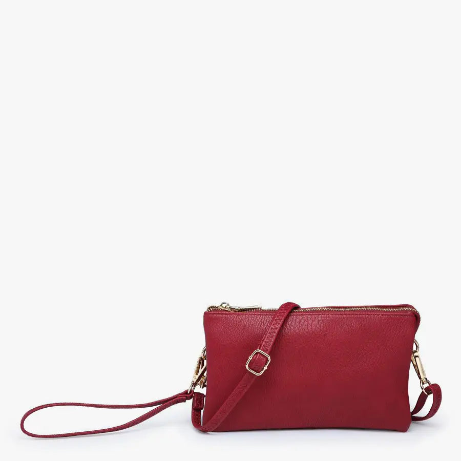 Three Compartment Crossbody/Wristlet