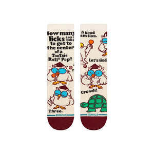 Tootsie X Mr. Owl Kid's Crew Socks