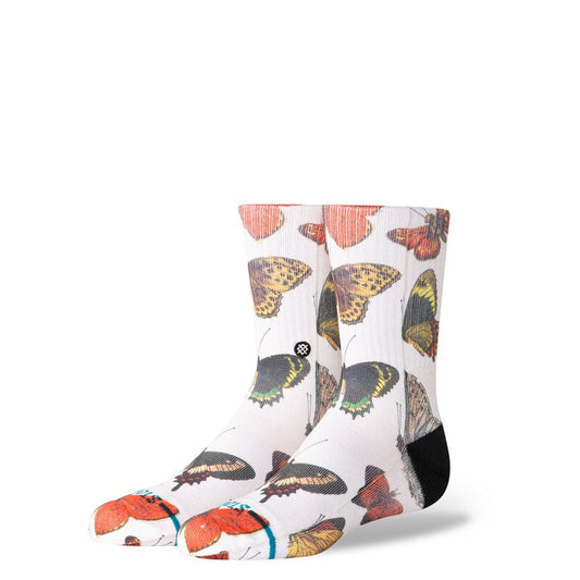 Kid's Poly Crew Socks - Flutterby