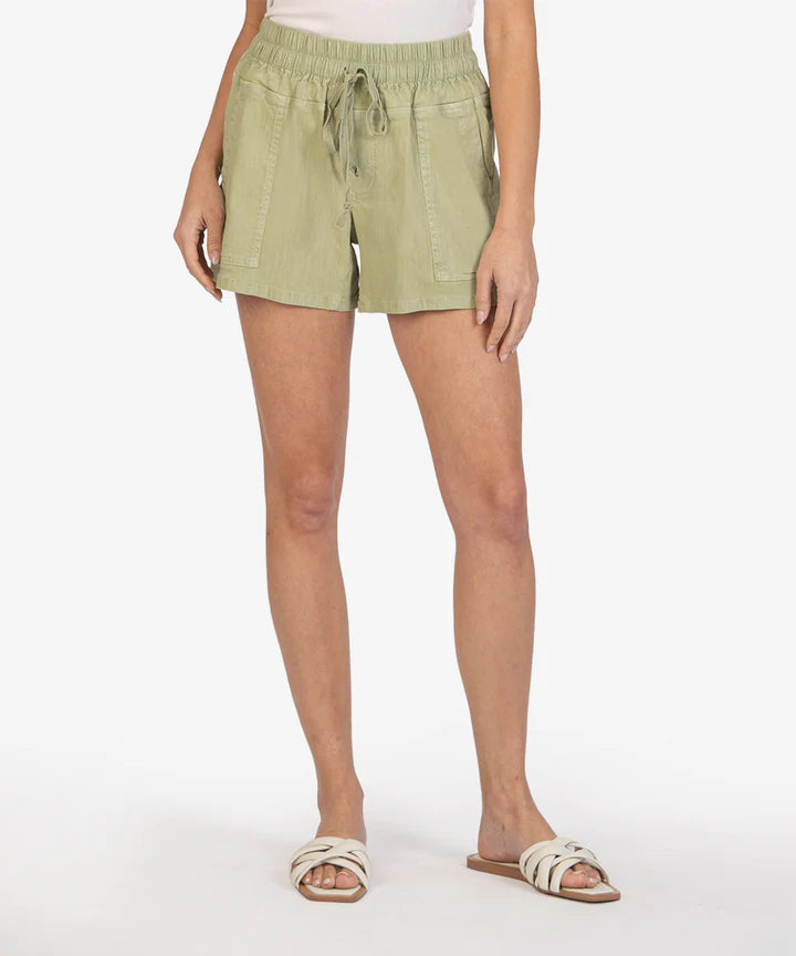 Smocked Waistband Shorts