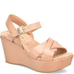 Load image into Gallery viewer, Ava Wedge Sandal Golden Sand
