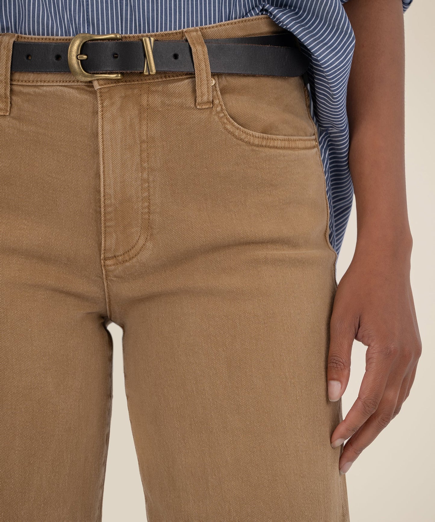 Charlotte High Wide Leg Caramel