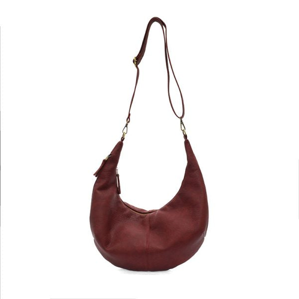 Rhea Slouchy Crescent Shoulder Crossbody Bag