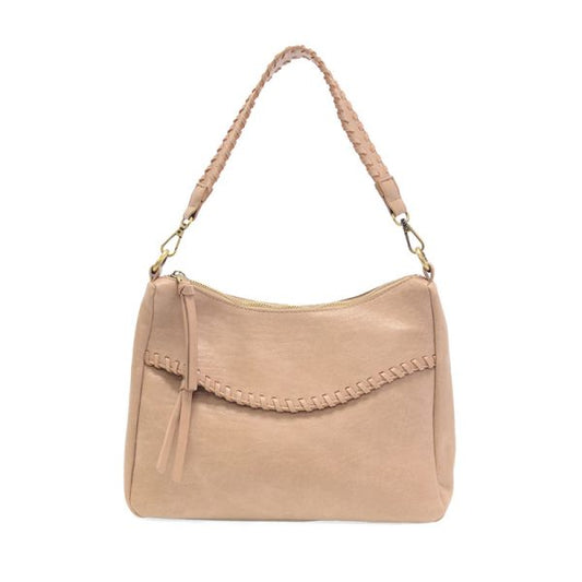 Cassidy Whipstitch Convertible Hobo Bag
