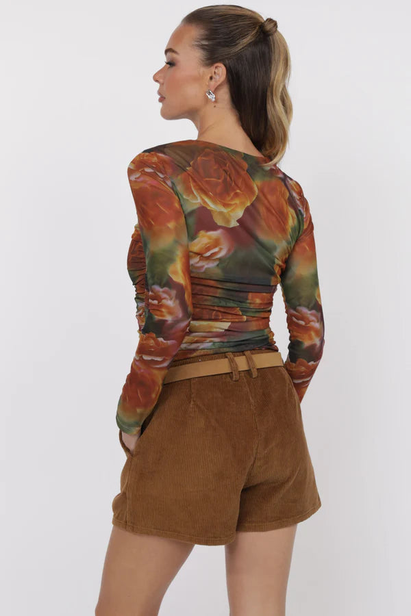 Heart Beats Mesh Top