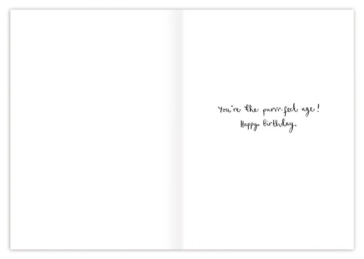 Cats You're How Old? Birthday Card