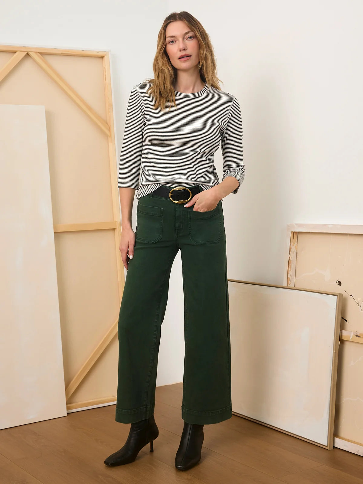 Chelsea Wide Leg Crop Pants