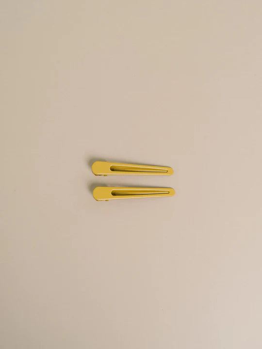 Triangle Clip- Yellow