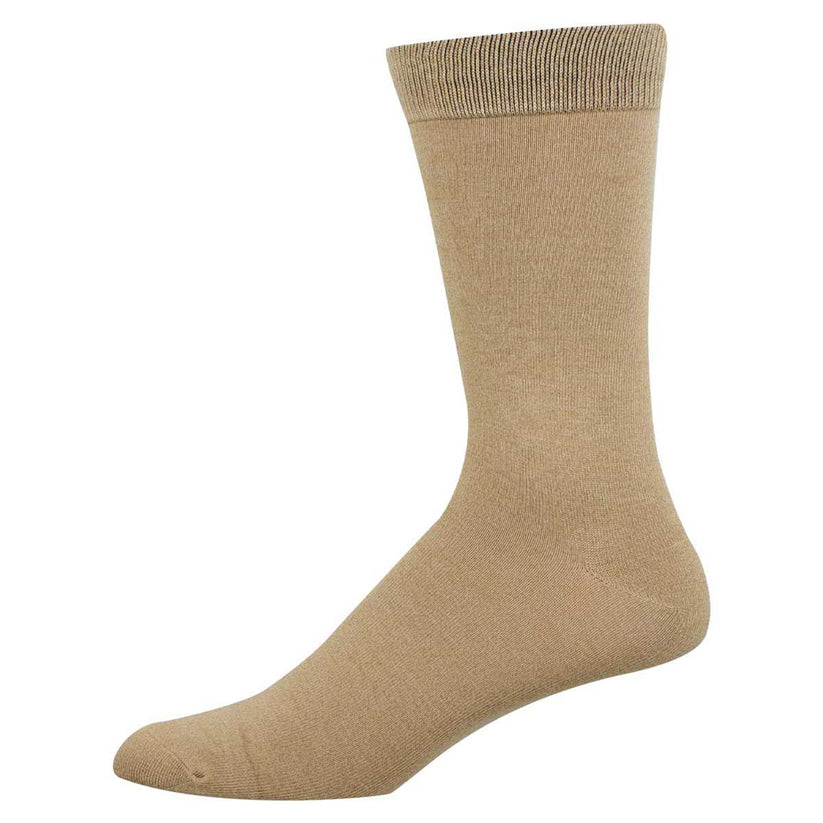 Bamboo Solid Color Men's Socks