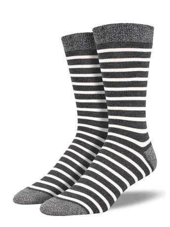 Bamboo Sailor Stripe Men's Socks