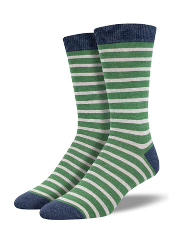 Bamboo Sailor Stripe Men's Socks