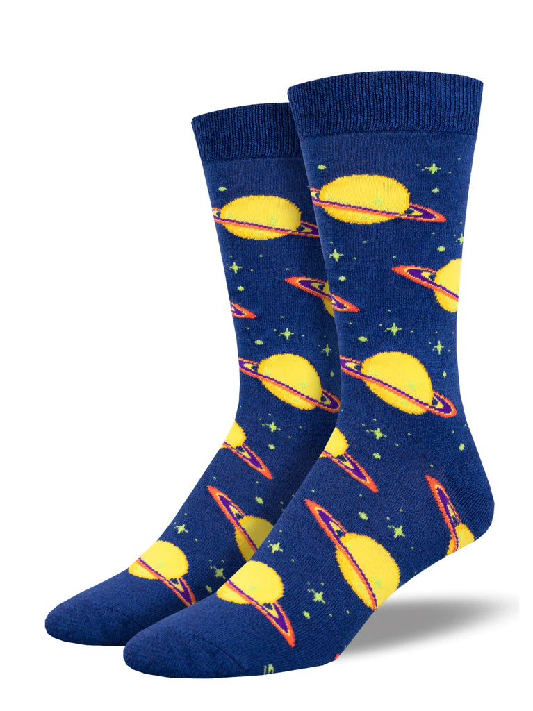 Starstruck By Saturn Men's Bamboo Socks