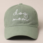 Load image into Gallery viewer, Dog Mom Lettering Embroidery Baseball Cap
