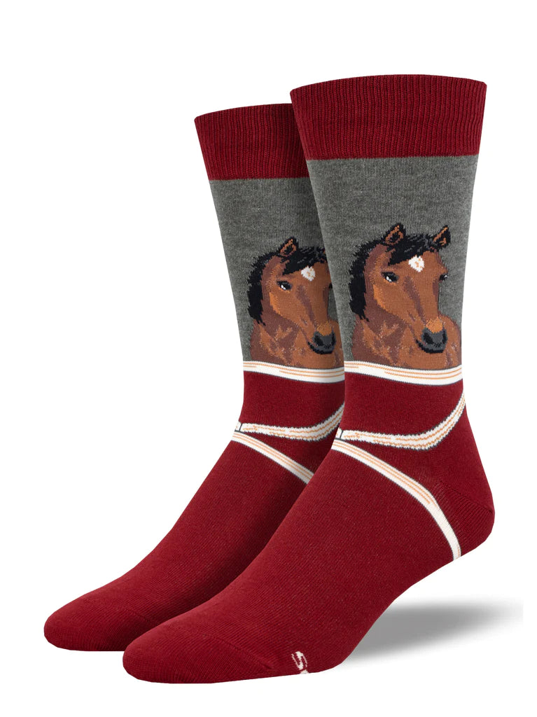 Hey Neigh-bor Men's Crew Socks