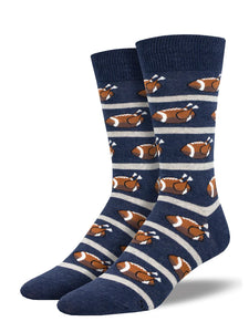 Thanksgiving Football Men's Crew Socks