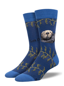 Sea Otter Men's Crew Socks