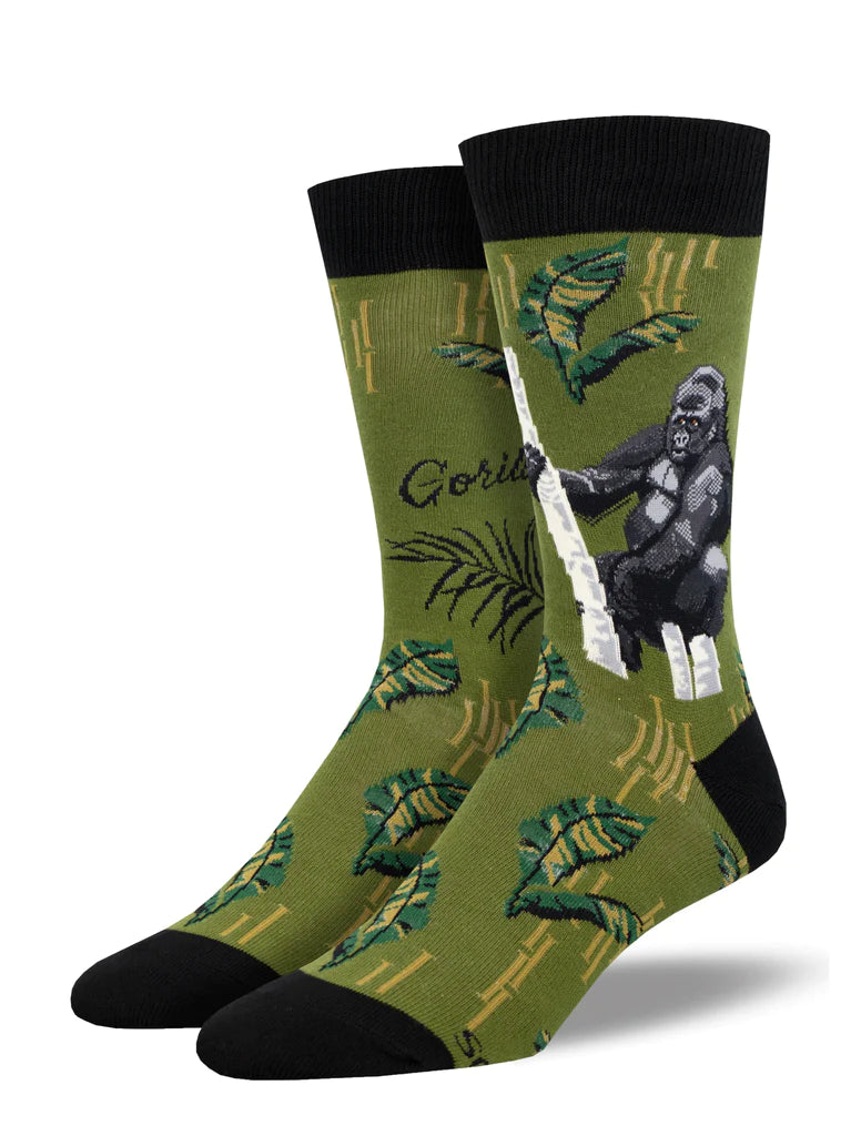 Gorilla Men's Crew Socks