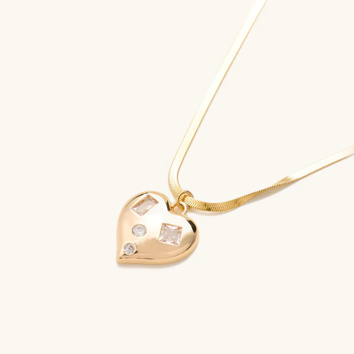 Caroline Heart Necklace