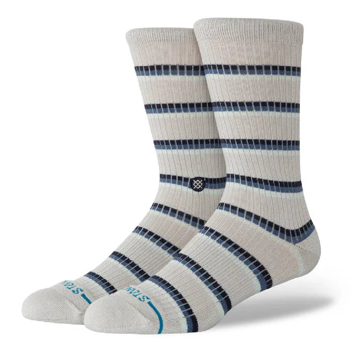 Stance Men's Multistripe Ribbed Crew Socks