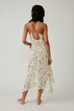 Load image into Gallery viewer, There She Goes Printed Maxi Slip Dress
