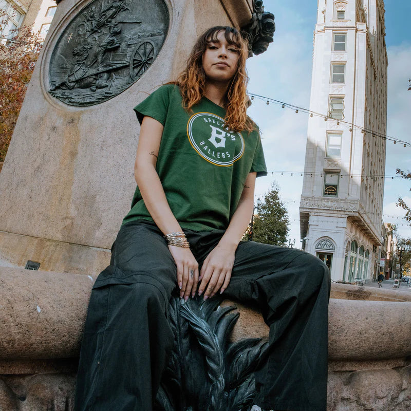 Women's Oakland Ballers Logo Tee